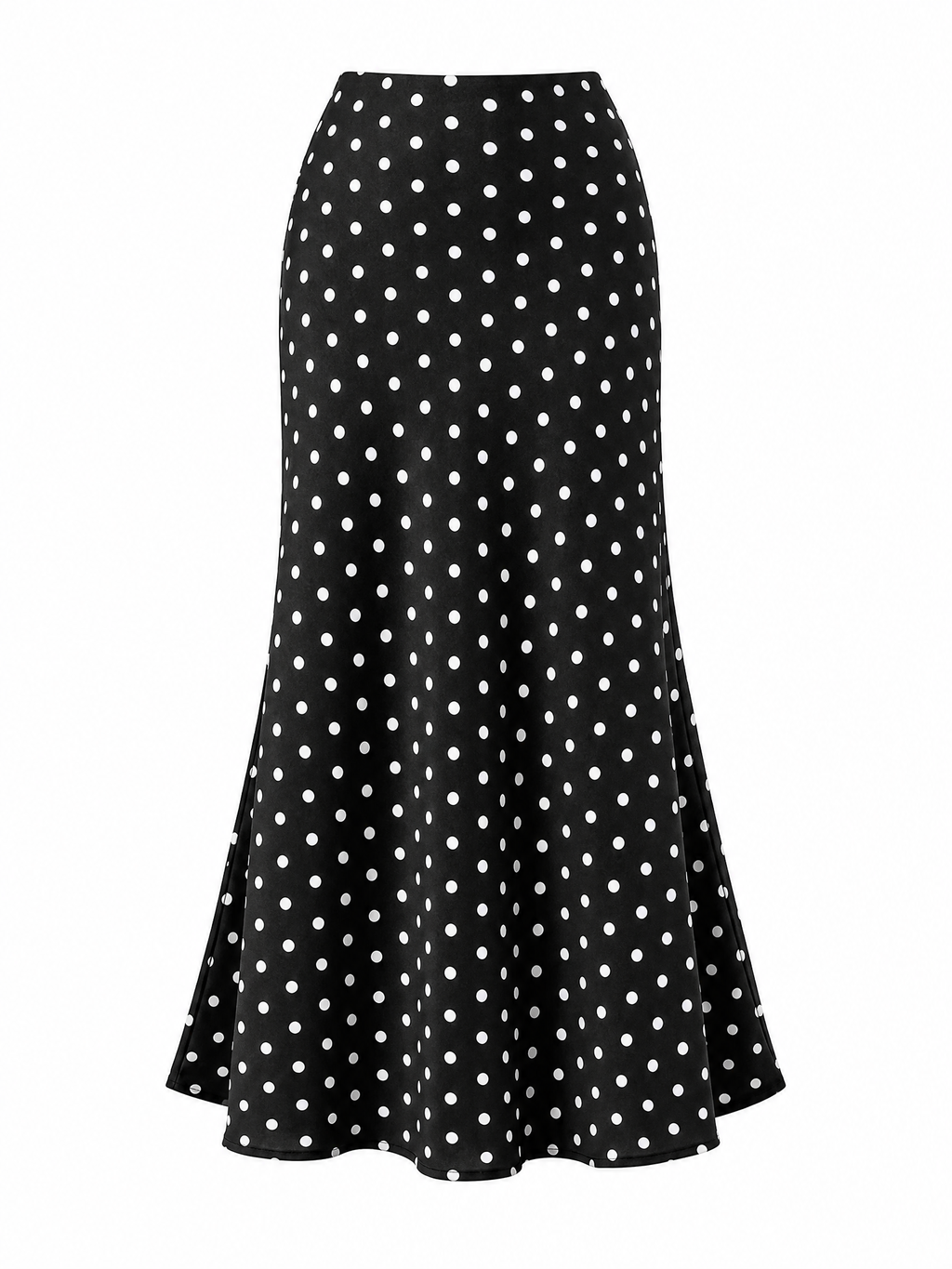 LIVORA Women's High Waisted A-Line Midi Skirt | Lightweight Summer Style