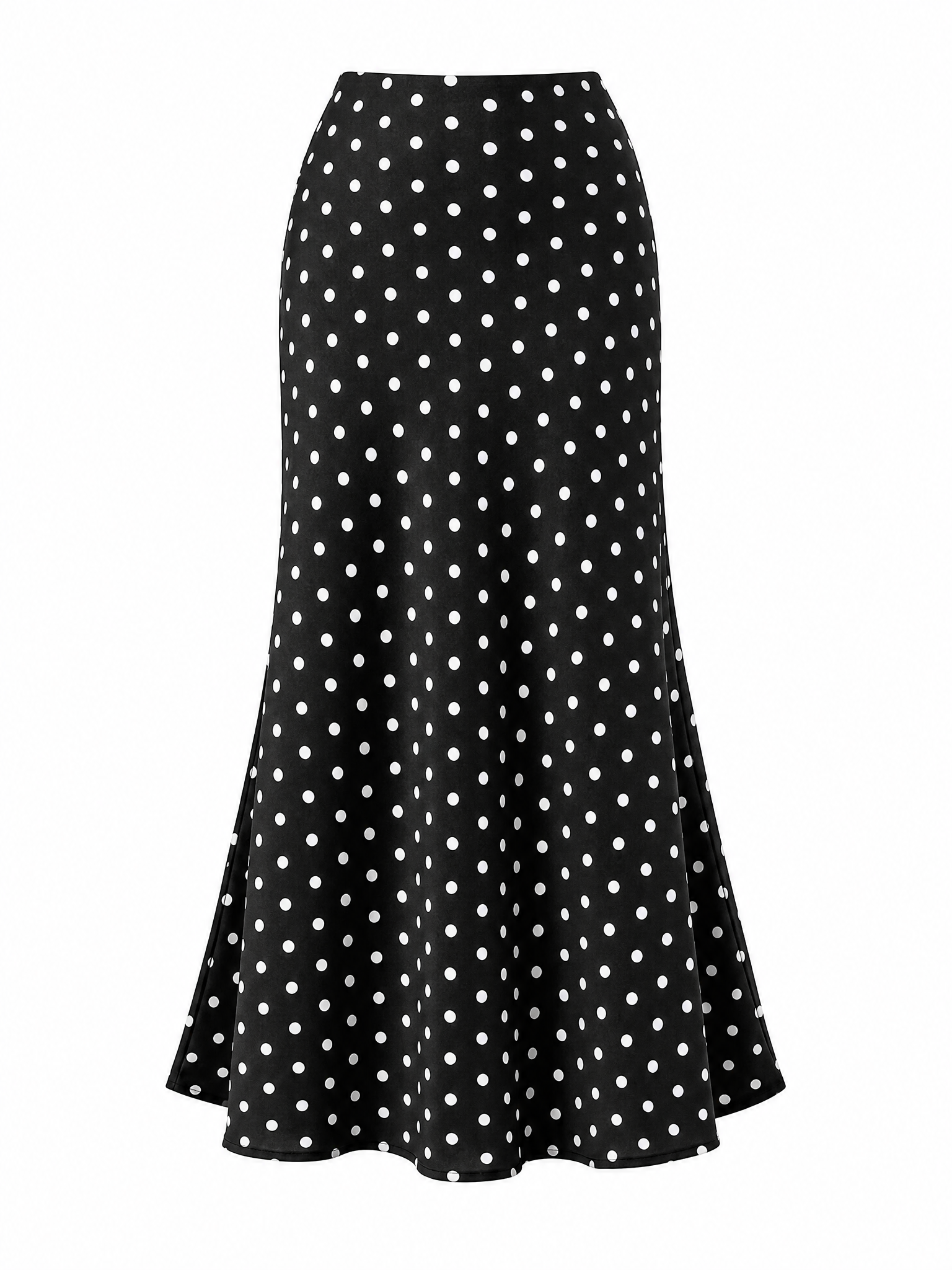 LIVORA Women's High Waisted A-Line Midi Skirt | Lightweight Summer Style