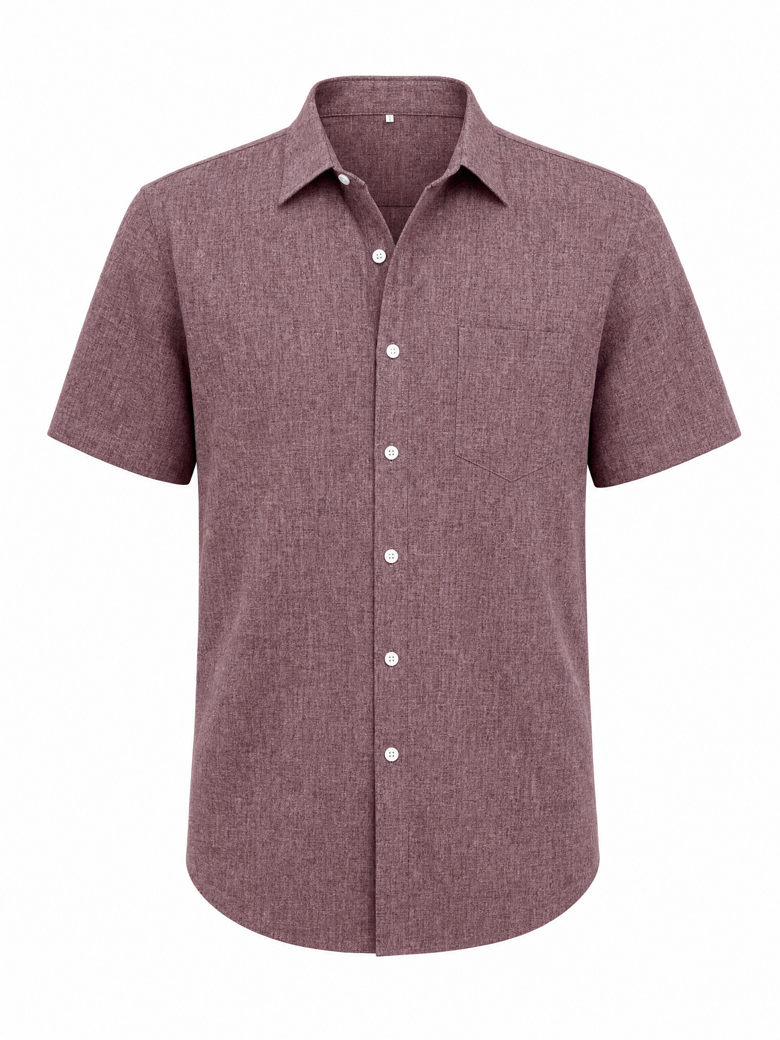 LIVORA Men's Linen Short Sleeve Button Down Shirt | Lightweight Summer Style