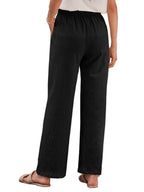 Womens Cotton Linen Pants
