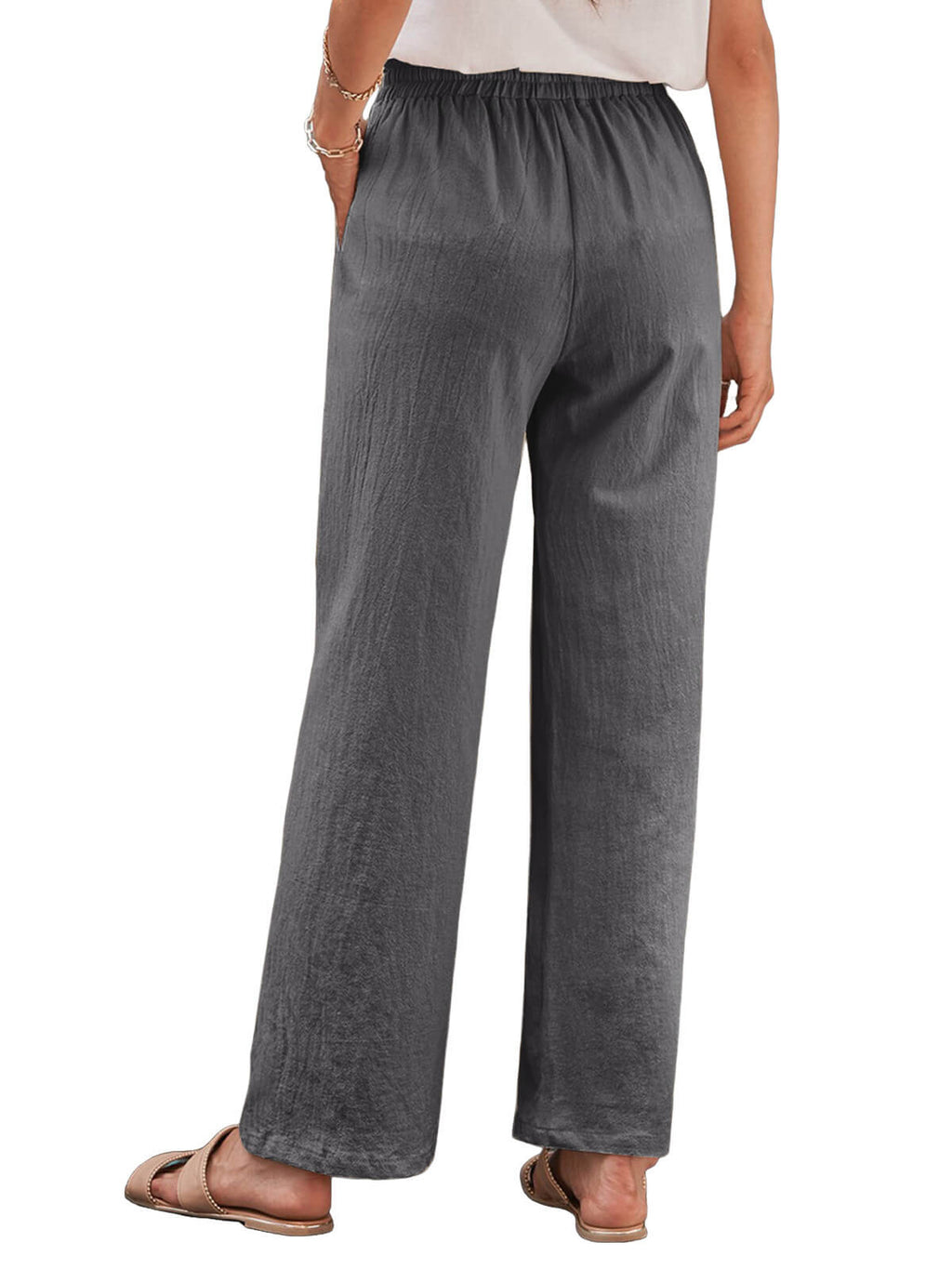 Womens Cotton Linen Pants