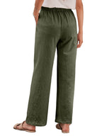 Womens Cotton Linen Pants
