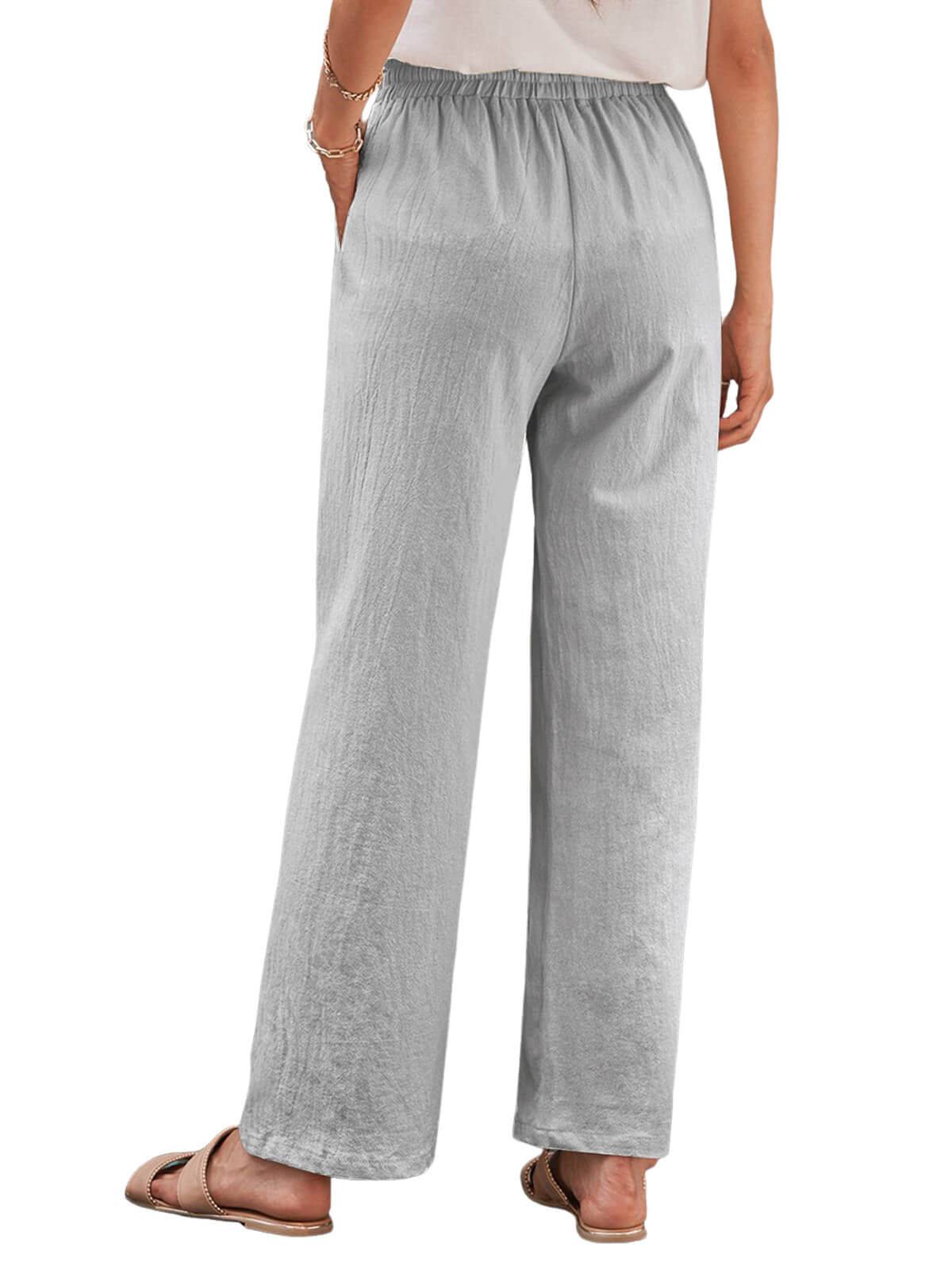 Womens Cotton Linen Pants