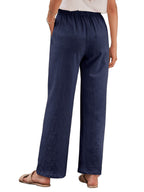 Womens Cotton Linen Pants