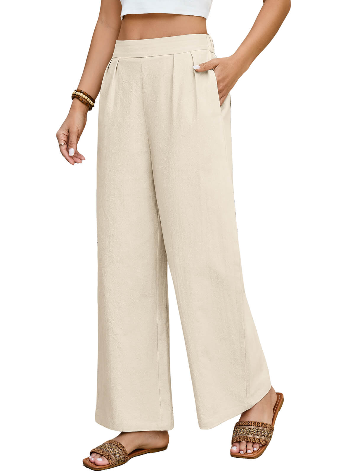 Women’s Lightweight Wide Leg Travel Pants