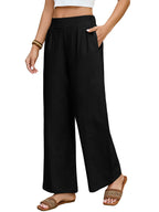 Women’s Lightweight Wide Leg Travel Pants
