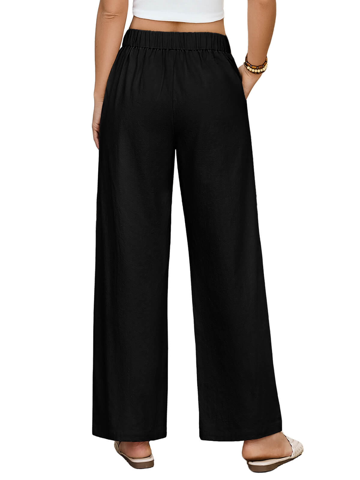 Women’s Lightweight Wide Leg Travel Pants