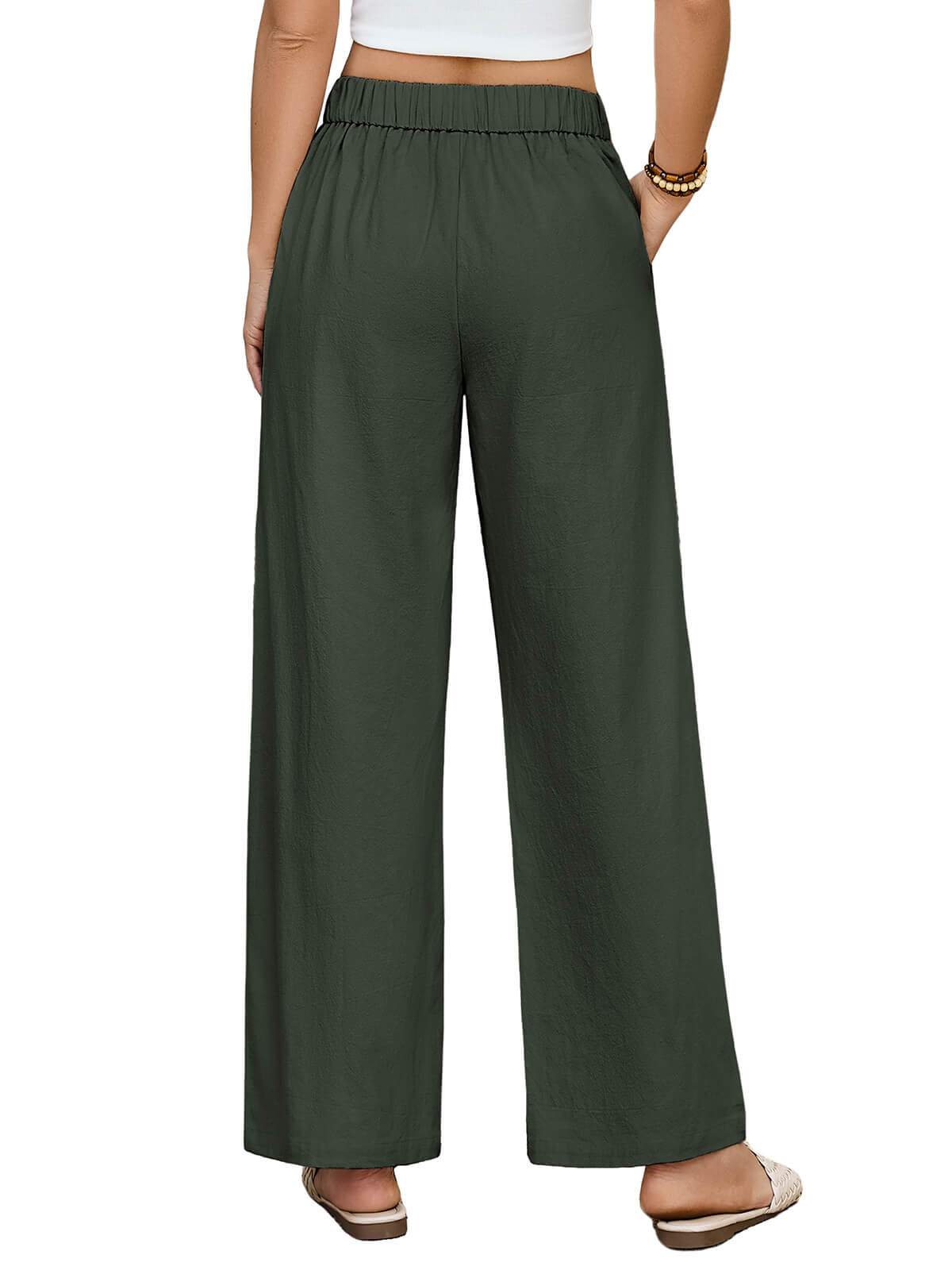 Women’s Lightweight Wide Leg Travel Pants