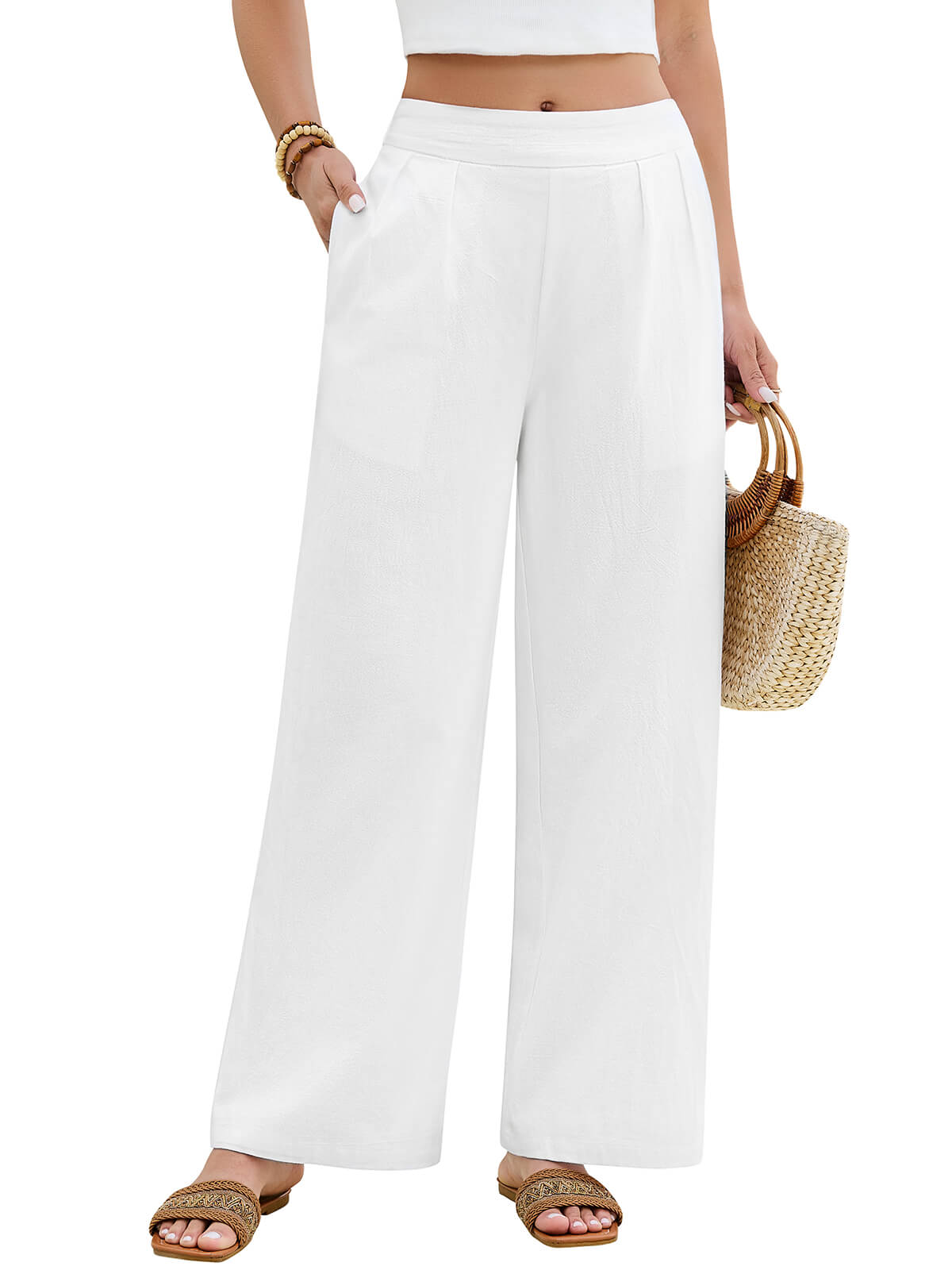 Women’s Lightweight Wide Leg Travel Pants