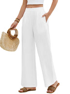 Women’s Lightweight Wide Leg Travel Pants