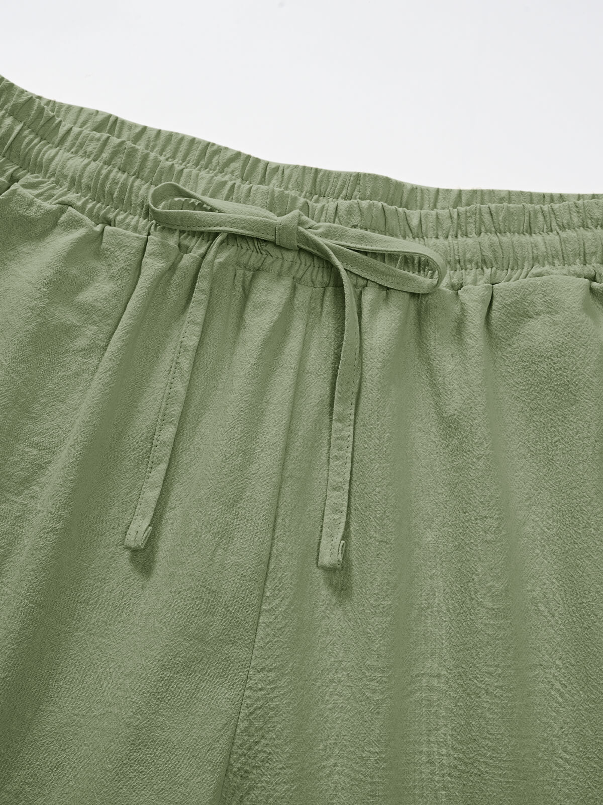 Women’s Linen Palazzo Trousers with Pockets