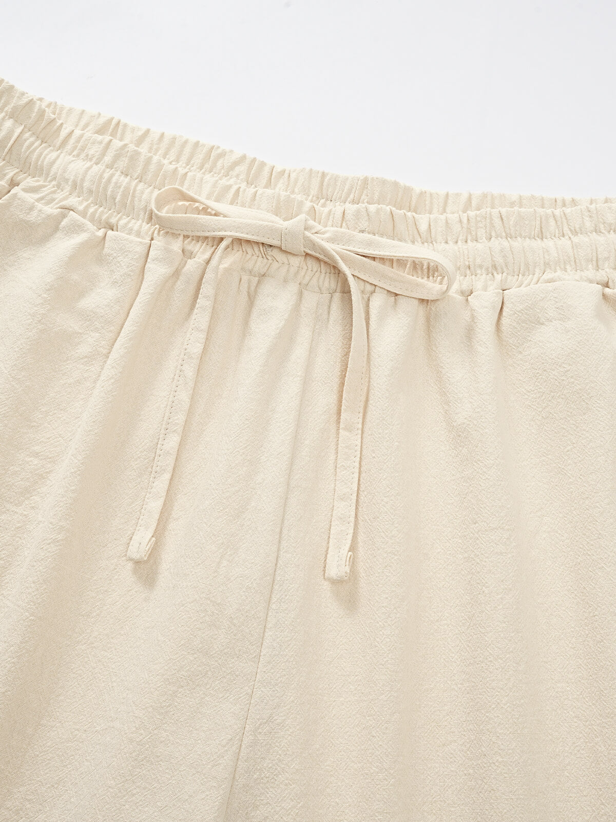 Women’s Linen Palazzo Trousers with Pockets