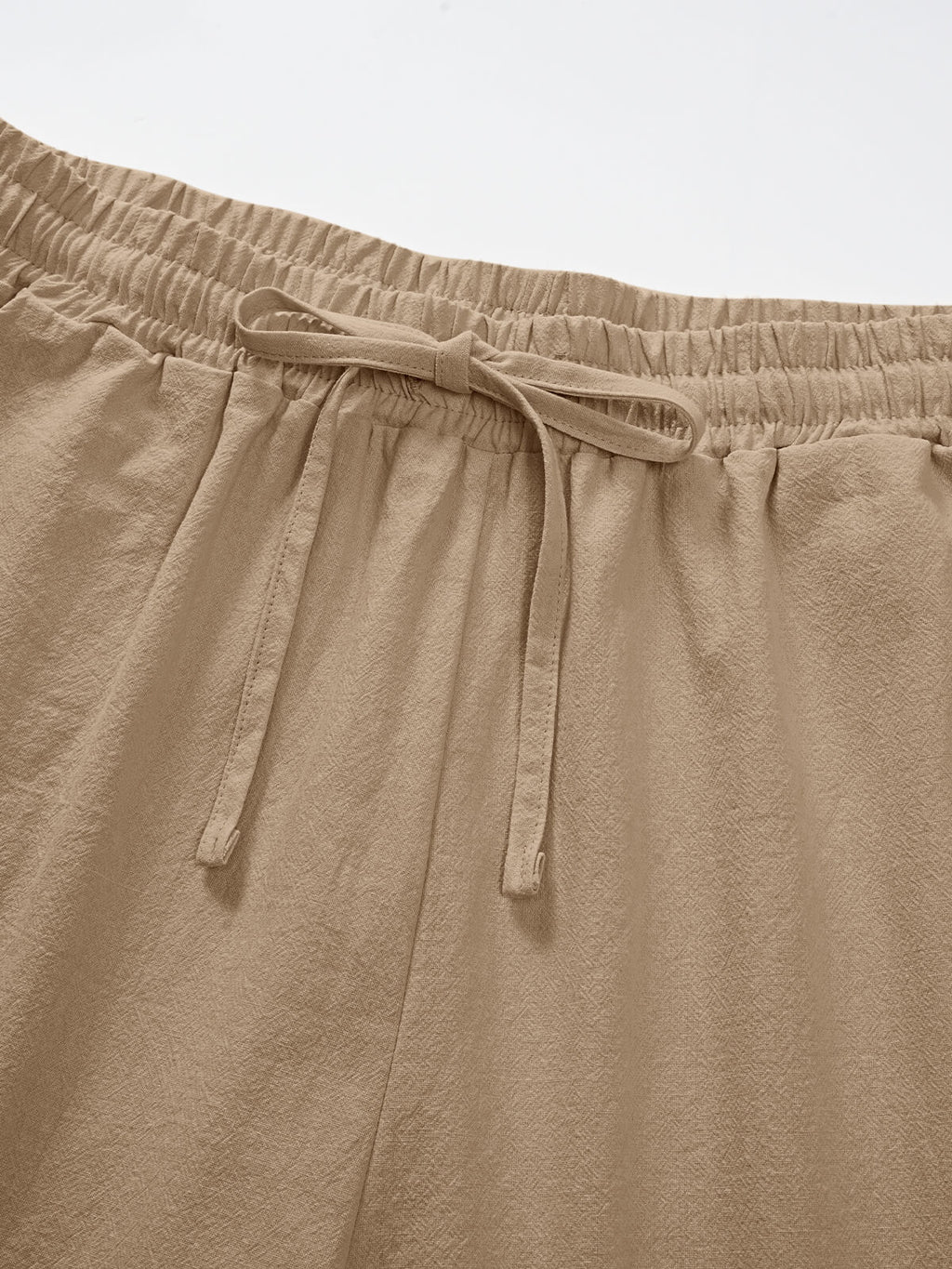 Women’s Linen Palazzo Trousers with Pockets