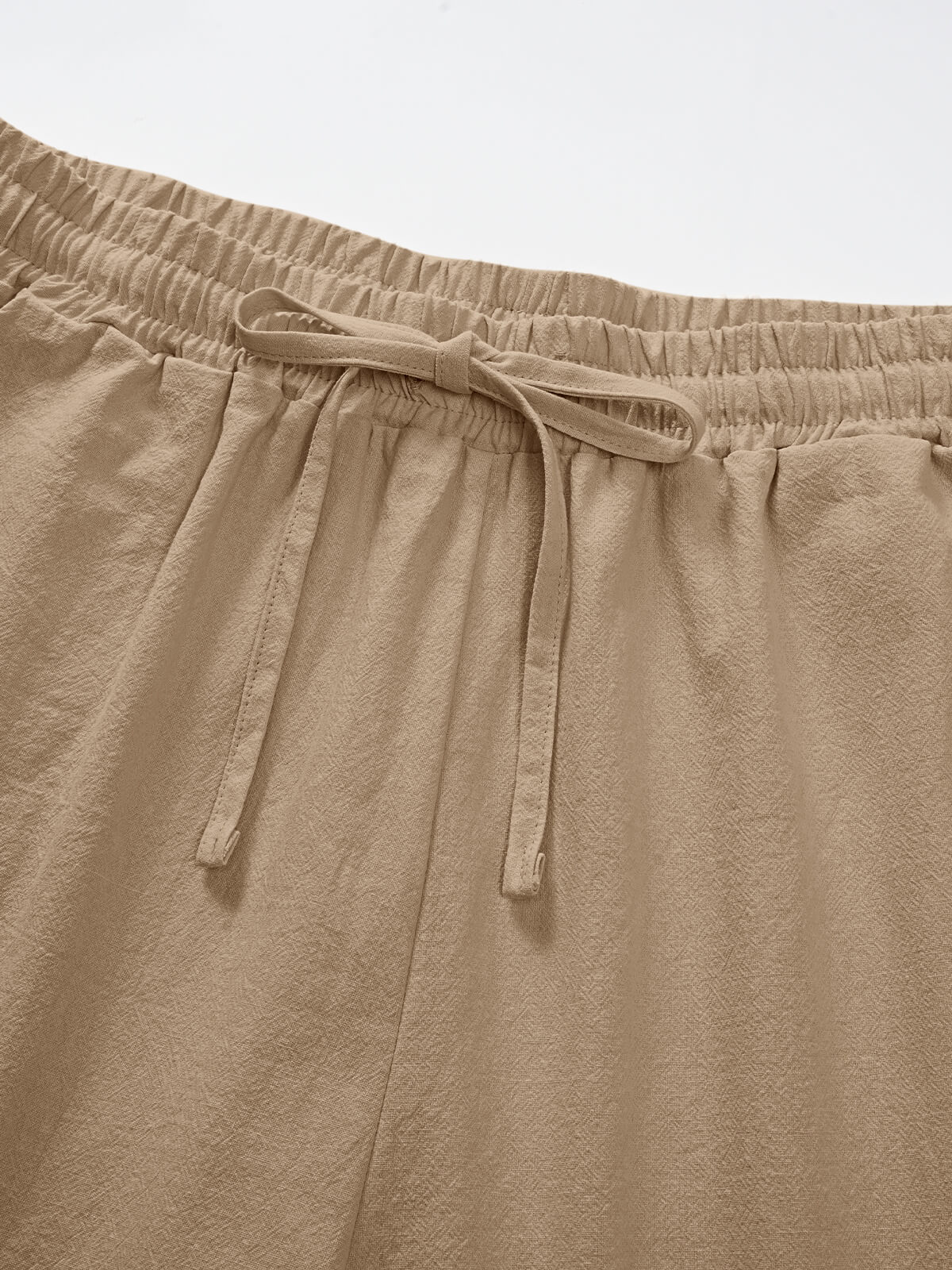 Women’s Linen Palazzo Trousers with Pockets