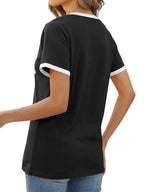 Women’s Casual Printed Short Sleeve Tee