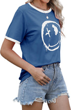 Women’s Casual Printed Short Sleeve Tee