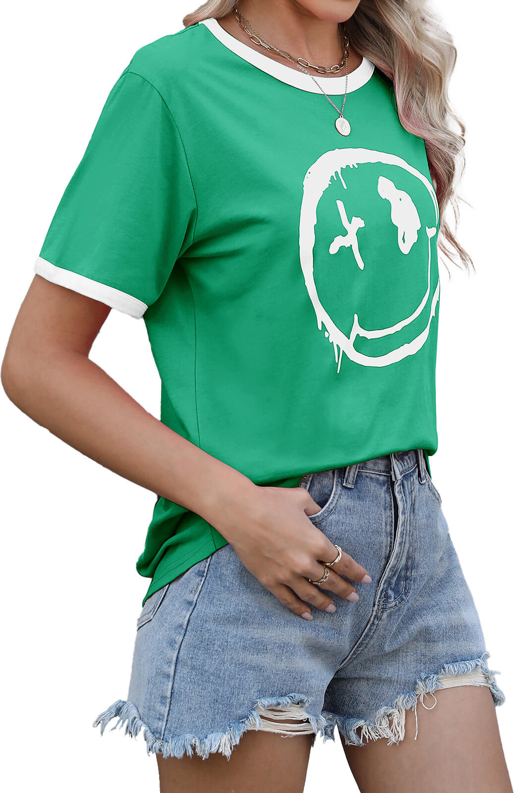Women’s Casual Printed Short Sleeve Tee