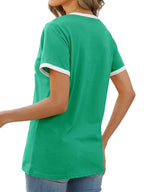 Women’s Casual Printed Short Sleeve Tee