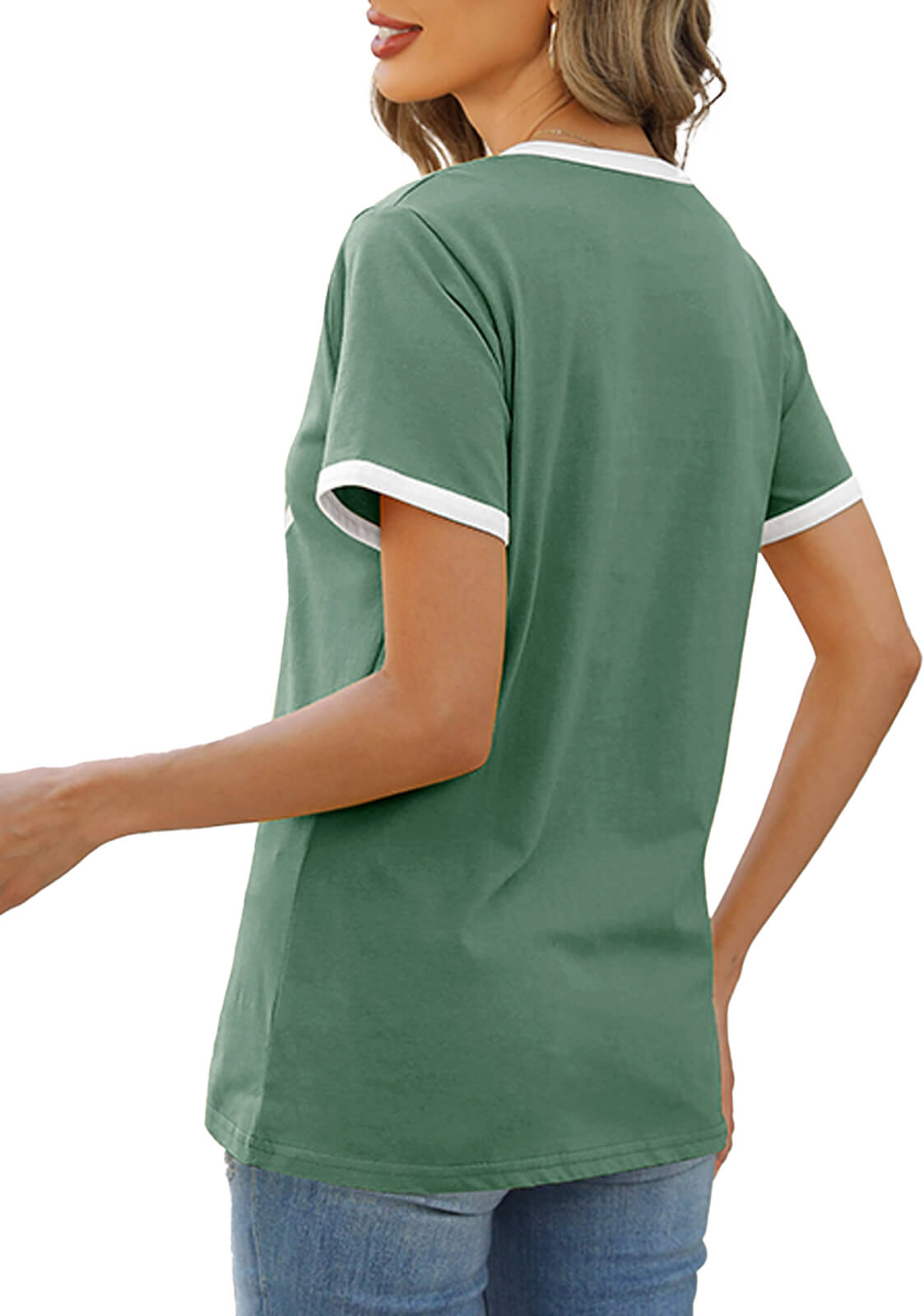 Women’s Casual Printed Short Sleeve Tee