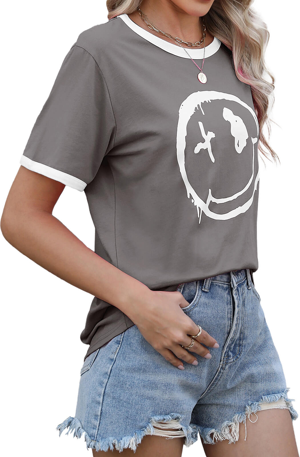 Women’s Casual Printed Short Sleeve Tee