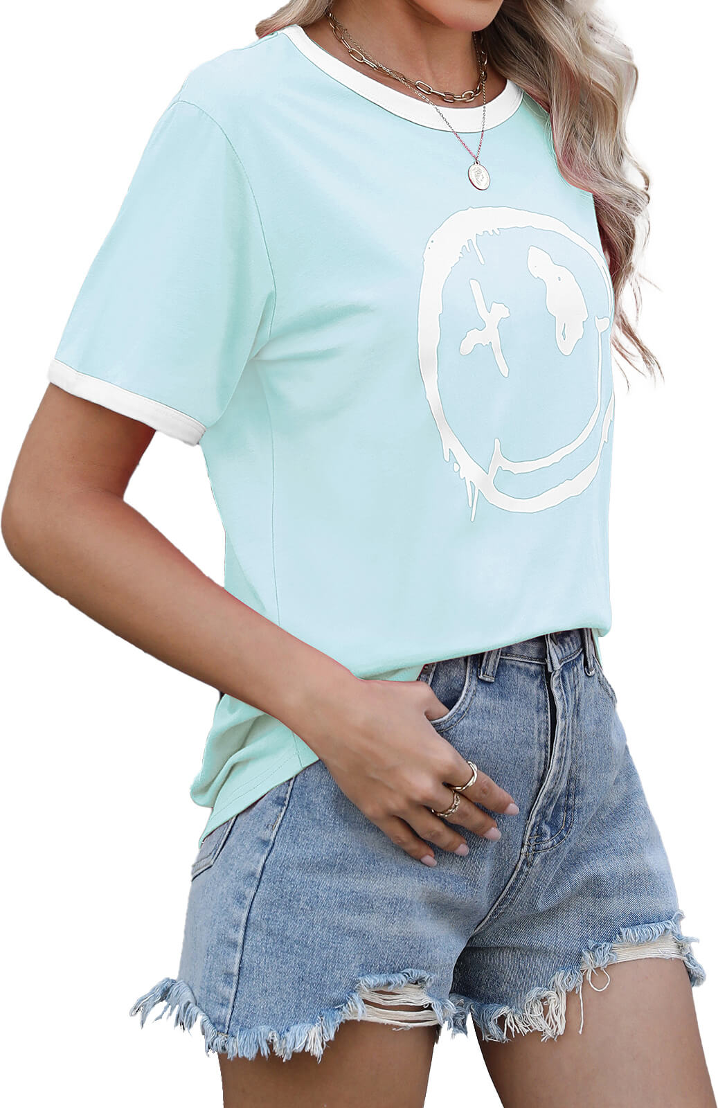 Women’s Casual Printed Short Sleeve Tee