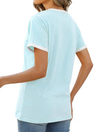 Women’s Casual Printed Short Sleeve Tee