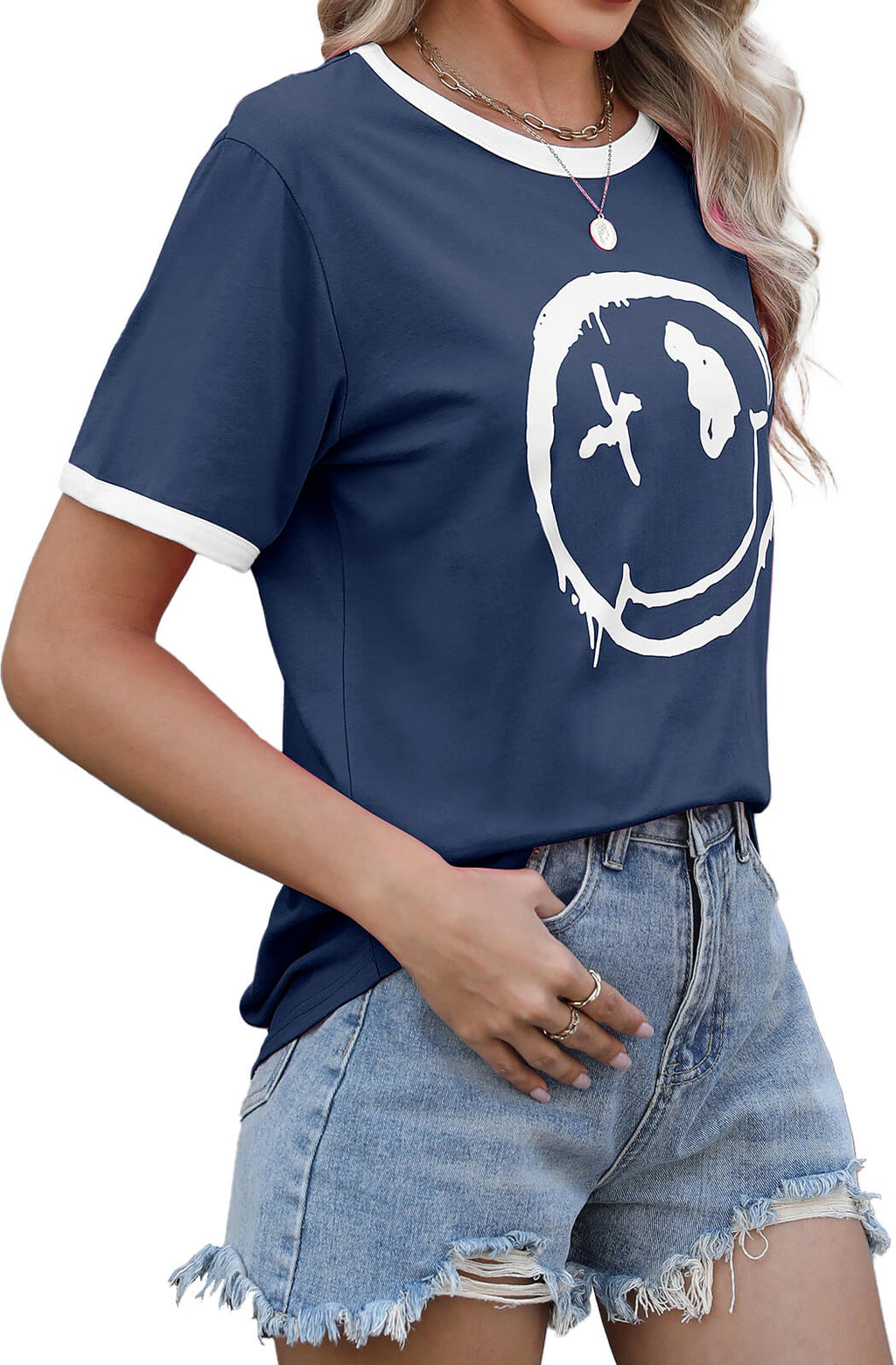 Women’s Casual Printed Short Sleeve Tee