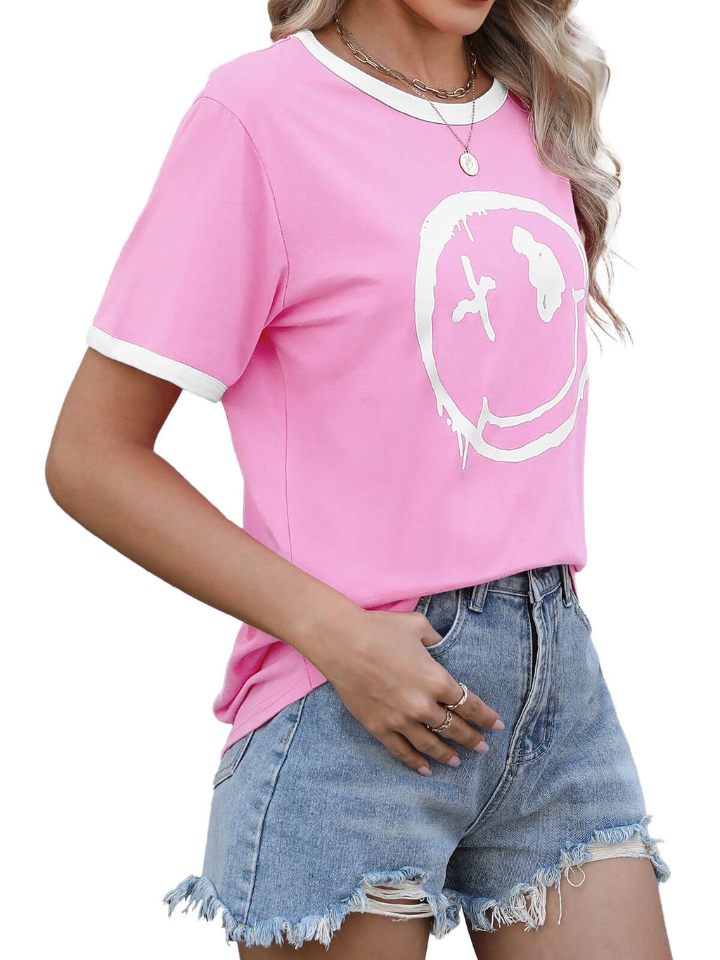 Women’s Casual Printed Short Sleeve Tee