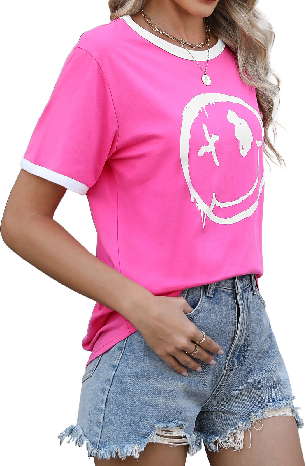 Women’s Casual Printed Short Sleeve Tee