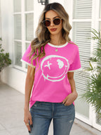 Women’s Casual Printed Short Sleeve Tee