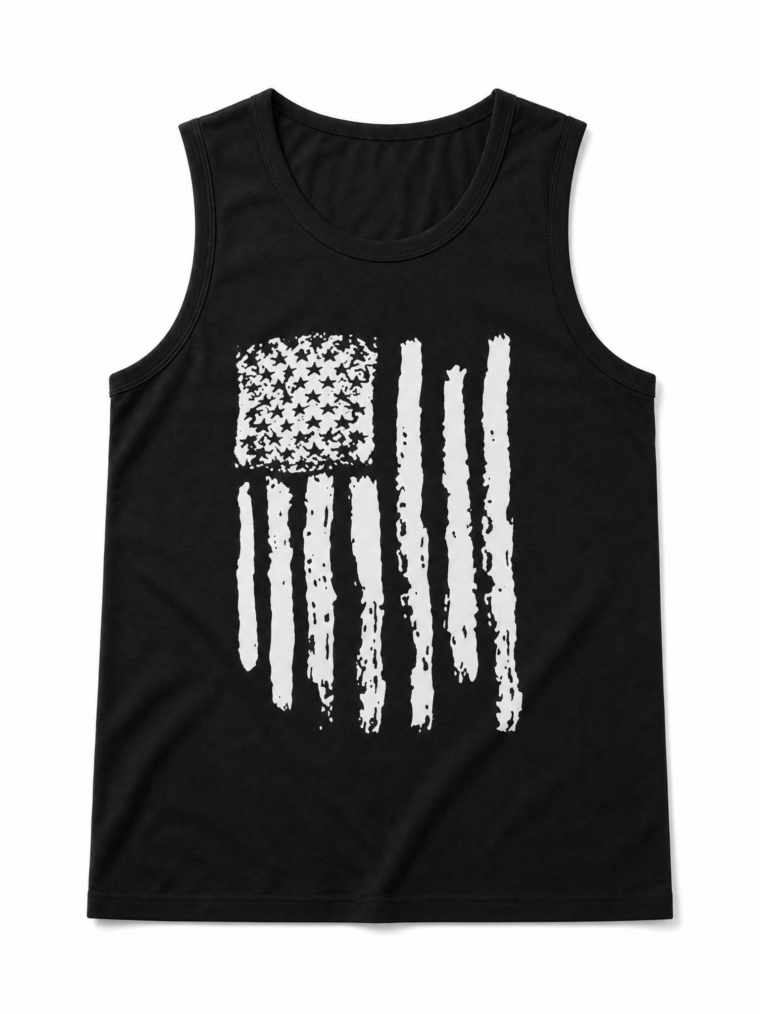 LIVORA Men's Palm Tree Graphic Tank Top | Cotton Sleeveless Summer Shirt