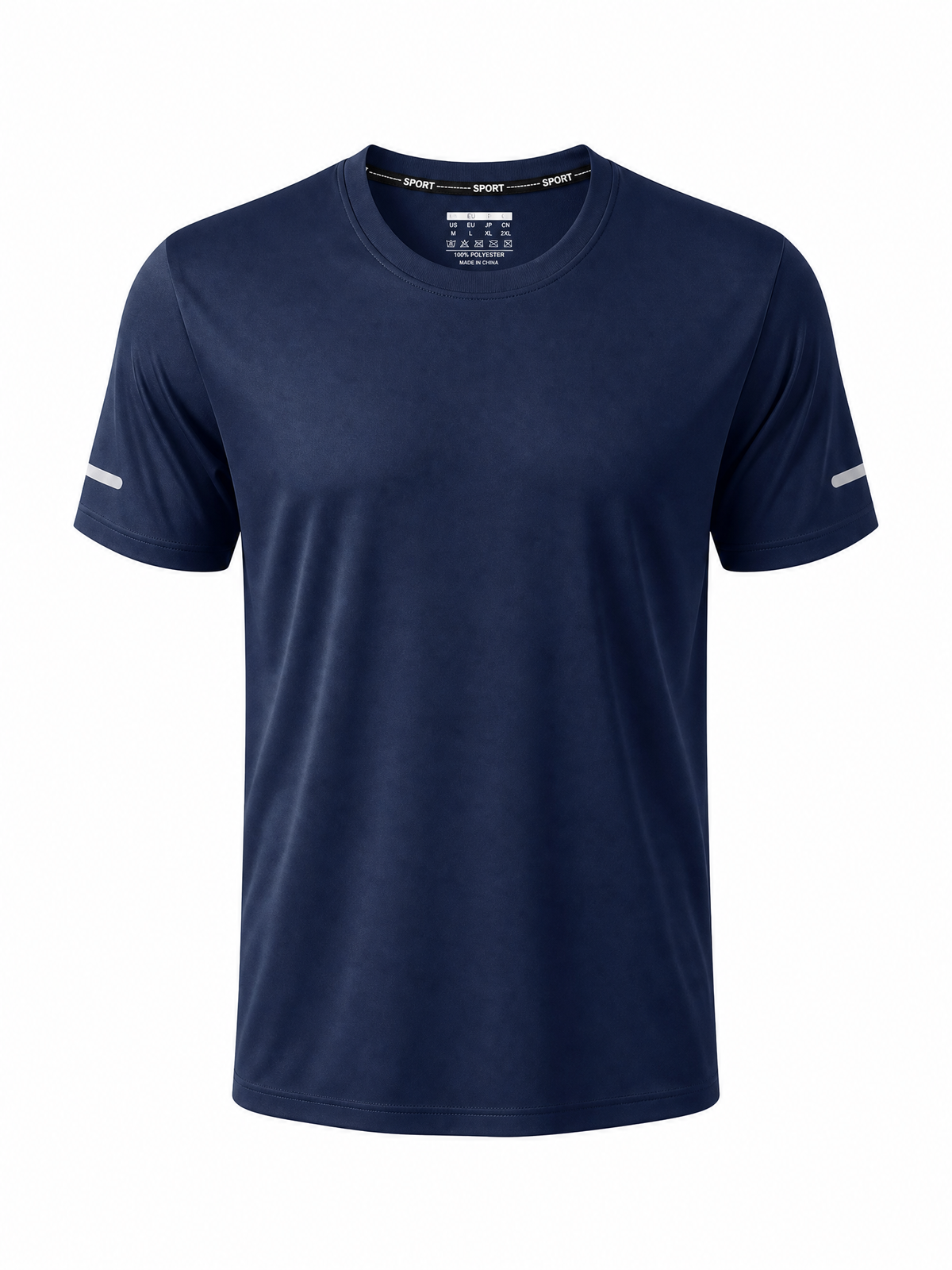LIVORA Men's UPF 50+ Quick-Dry Athletic Shirt | Short Sleeve Workout Top