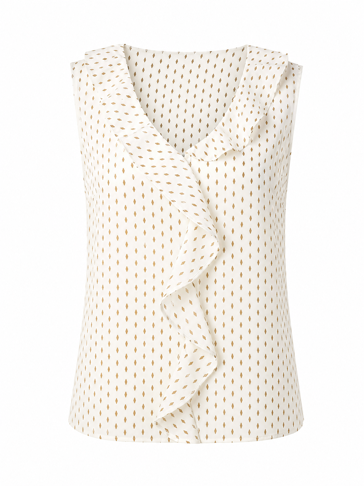 LIVORA Women's Sleeveless Blouse | Dressy Business Casual Office Top
