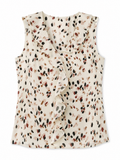 LIVORA Women's Sleeveless Blouse | Dressy Business Casual Office Top