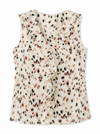LIVORA Women's Sleeveless Blouse | Dressy Business Casual Office Top
