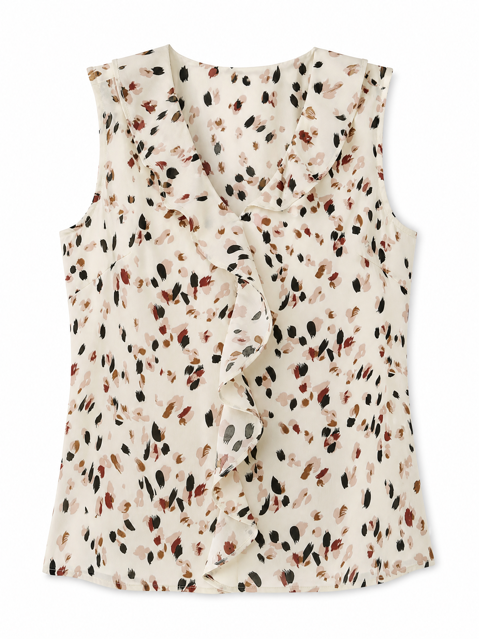 LIVORA Women's Sleeveless Blouse | Dressy Business Casual Office Top