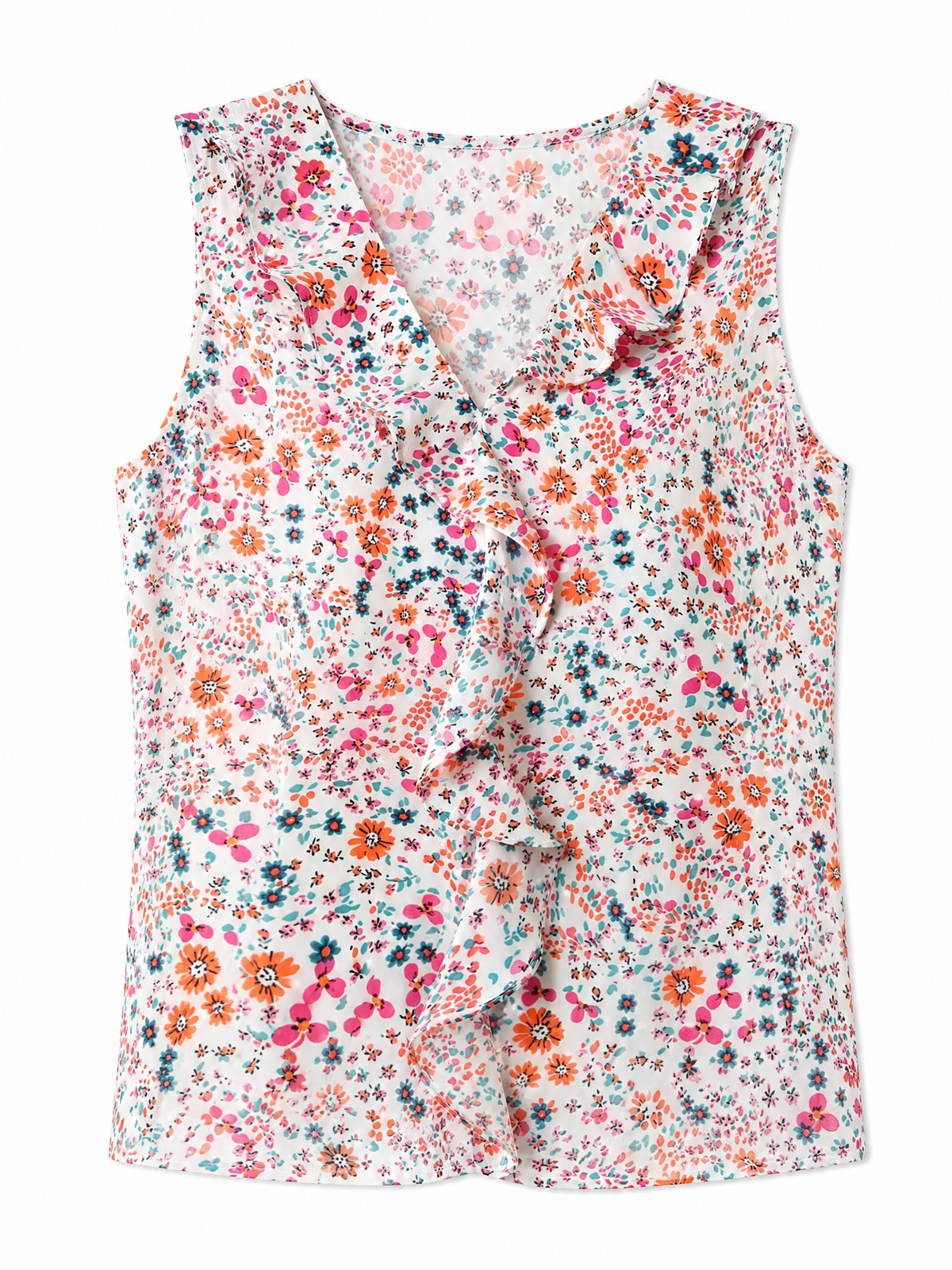 LIVORA Women's Sleeveless Blouse | Dressy Business Casual Office Top