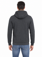 LIVORA Men's Fleece Hoodie Jacket | Full-Zip Warm Lined Jacket