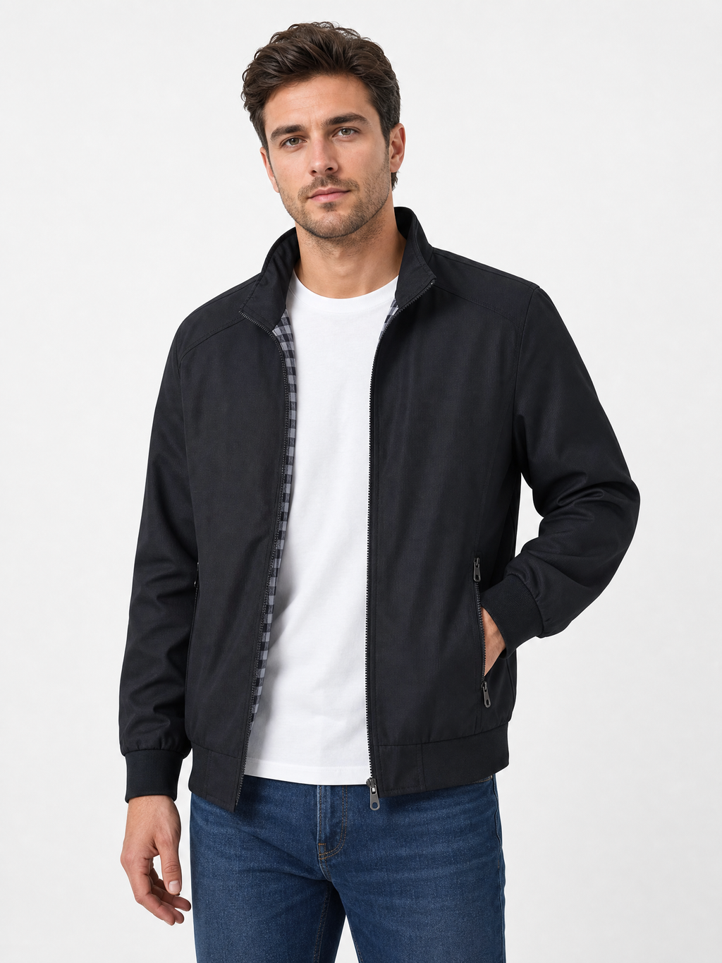 LIVORA Men's Lightweight Shell Jacket | Waterproof Outdoor Windbreaker