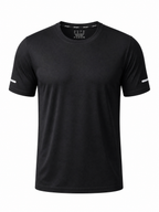 LIVORA Men's UPF 50+ Quick-Dry Athletic Shirt | Short Sleeve Workout Top