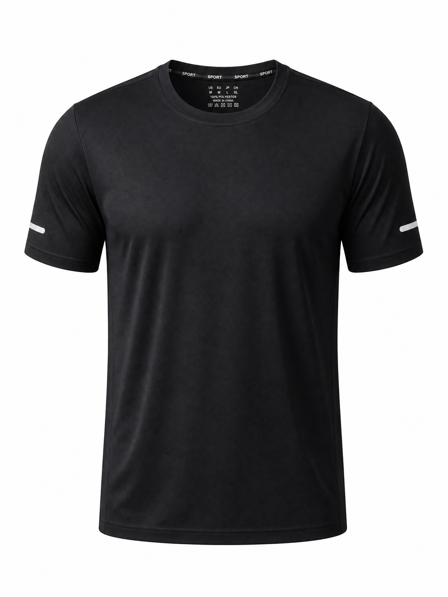 LIVORA Men's UPF 50+ Quick-Dry Athletic Shirt | Short Sleeve Workout Top