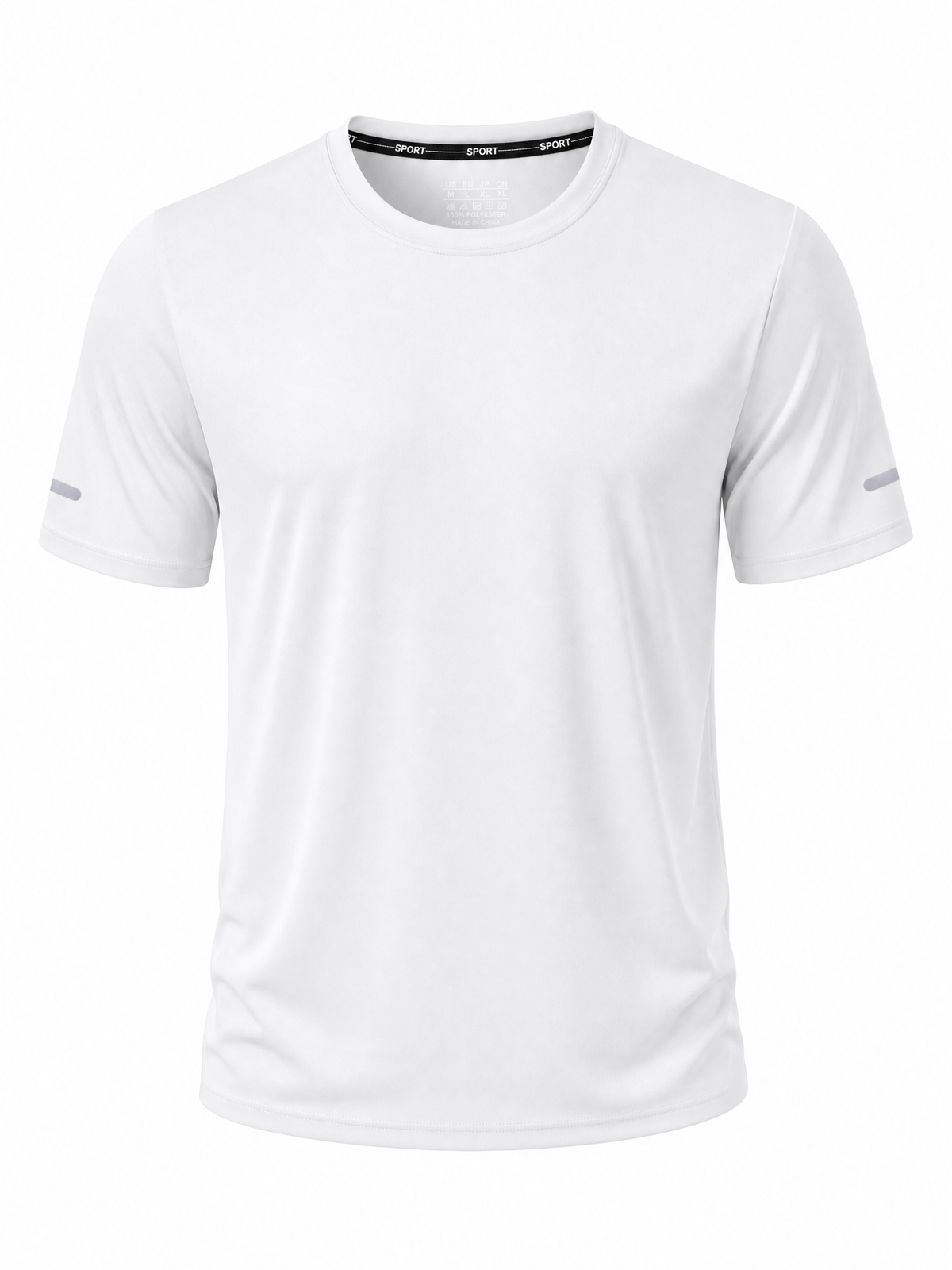 LIVORA Men's UPF 50+ Quick-Dry Athletic Shirt | Short Sleeve Workout Top
