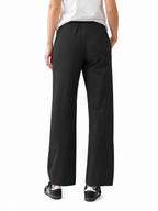 LIVORA Women's Barrel Leg Pants | Wide Leg Ankle Pants with Hidden Elastic Waist