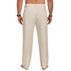 Men's Cotton Linen Pants | Loose Fit Summer Casual Trousers