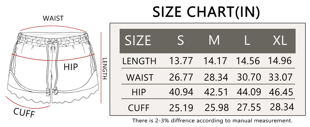 LIVORA Women's Lace Trim Drawstring Shorts | Elastic Waist Y2K Style